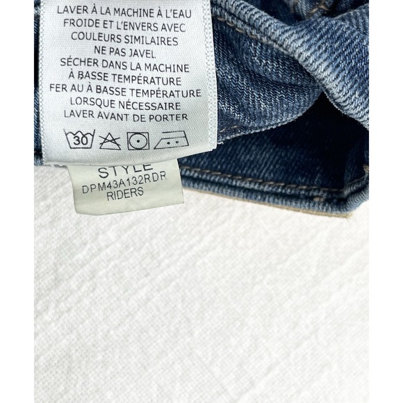 Dear John Jeans Women's Sz 28 Jeanne Flare High Rise Utility  DPM43A132RDR - Picture 6 of 10